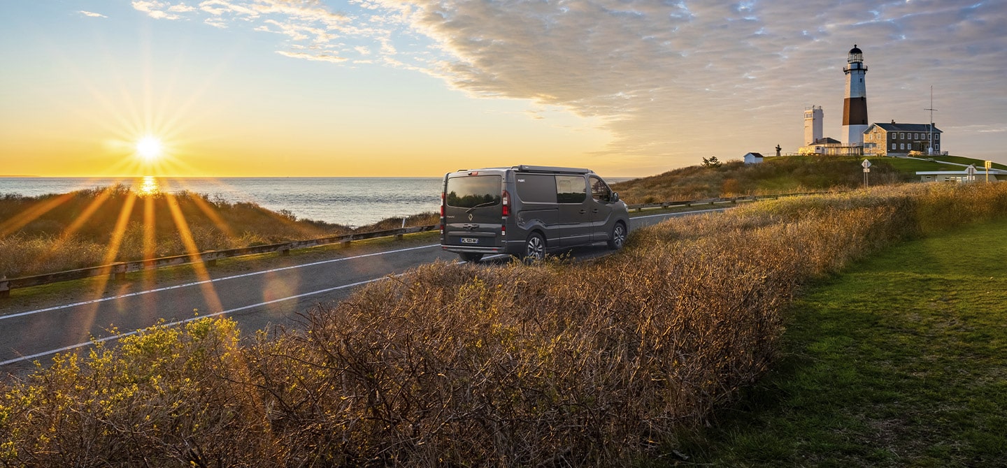 Van aménagé Pilote sur la route